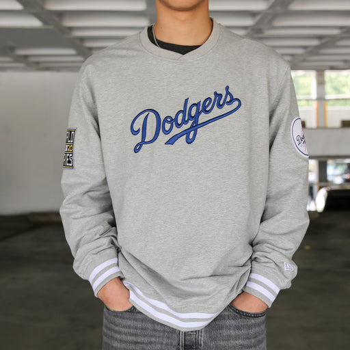 New Era Logo Select Los Angeles Dodgers Crewneck Sweatshirt - LOCAL FIXTURE