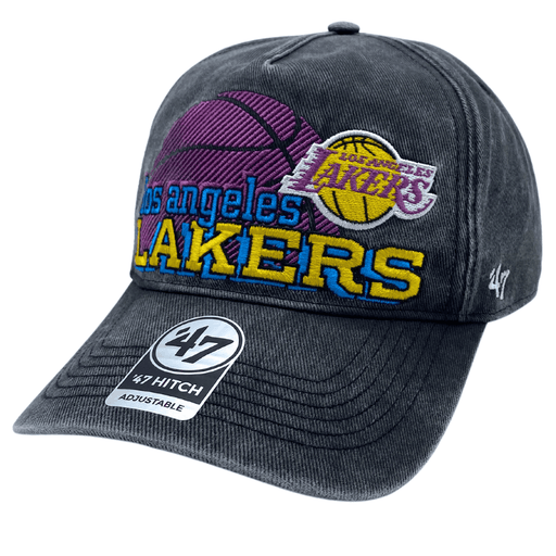47 BRAND HATS '47 Brand Los Angeles Lakers Hitch Adjustable Hat