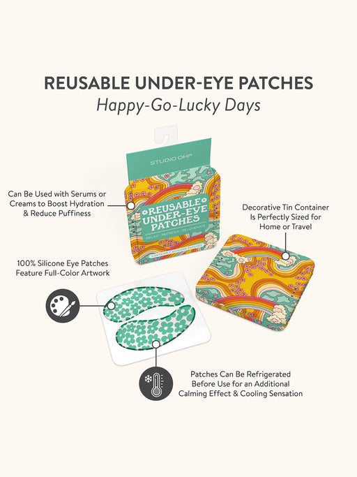 Happy Go Lucky Days Reusable Under-Eye Patches - LOCAL FIXTURE