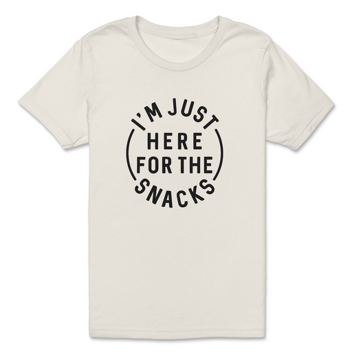 I'm Just Here for the Snacks Toddler T-Shirt - LOCAL FIXTURE