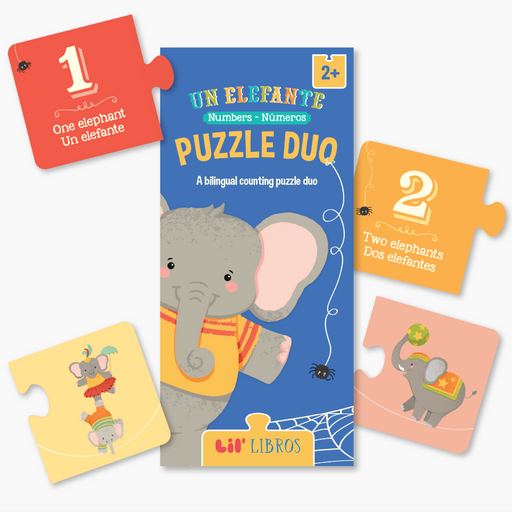 Un Elefante: Numbers / Números Puzzle Duo - LOCAL FIXTURE