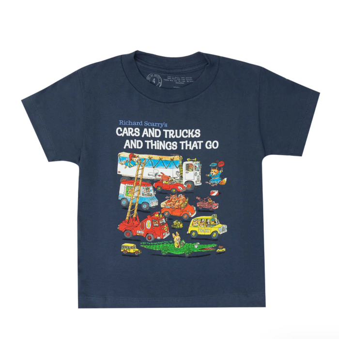 Richard Scarry - Cars and Trucks and Things That Go Kids' T-Shirt - LOCAL FIXTURE