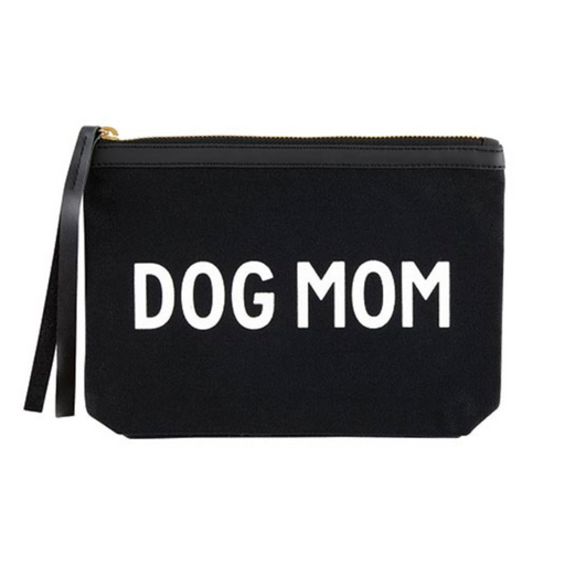 Black Canvas Pouch - Dog Mom - LOCAL FIXTURE