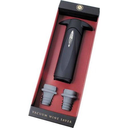 CORKPOPS BAR TOOL Vacuum Wine Saver with 2 Stoppers