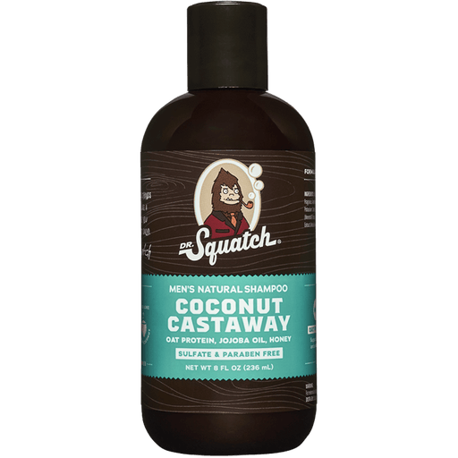 DR. SQUATCH MEN'S GROOMING Coconut Castaway Shampoo