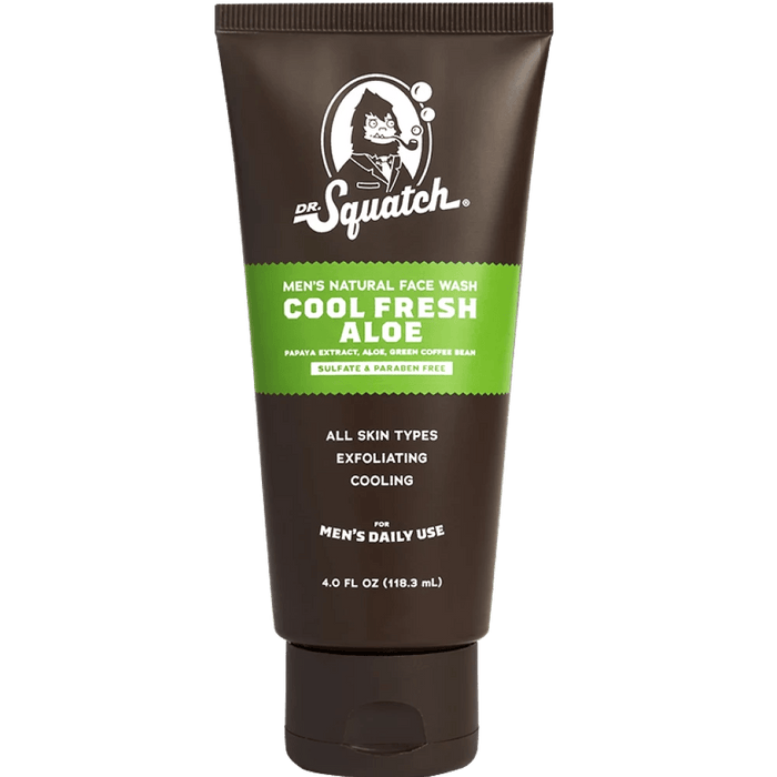 DR. SQUATCH MEN'S GROOMING Cool Fresh Aloe Face Wash