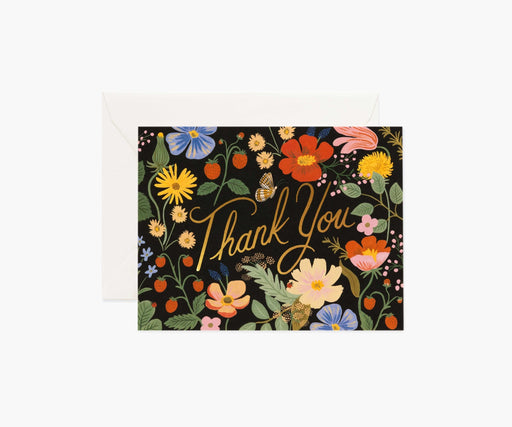 Strawberry Fields Thank You Card - LOCAL FIXTURE