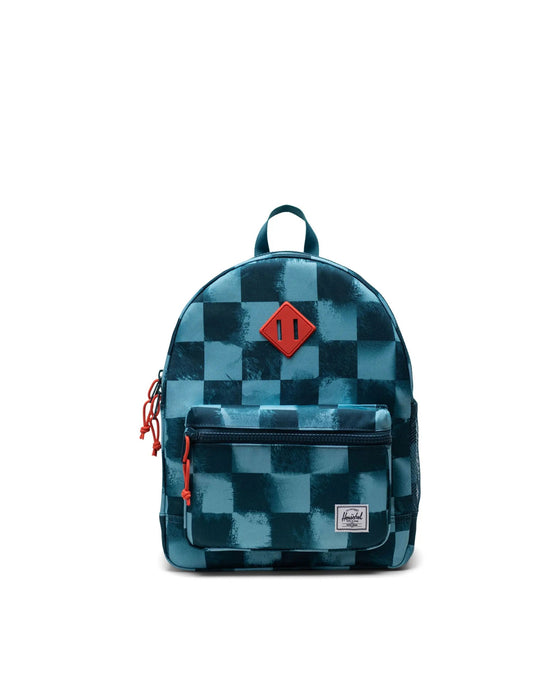 HERSCHEL SUPPLY COMPANY BACKPACK STENCIL CHECKER/REFLECTING POND Heritage Backpack | Youth