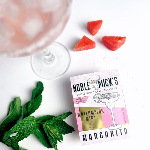 NOBLE MICKS BAR Single Serve Craft Cocktail | Watermelon Mint Margarita