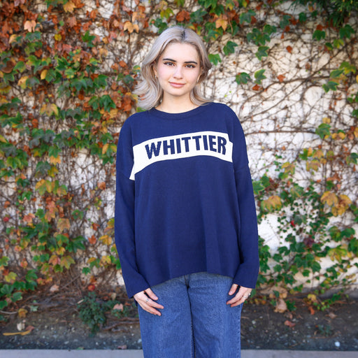 TOWN PRIDE Sweatshirt X-SMALL Whittier Relaxed Sweater | Navy