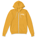 WHITTIER LOCAL CLOTHING MUSTARD / X-SMALL Whittier Local Zip-up Hoodie