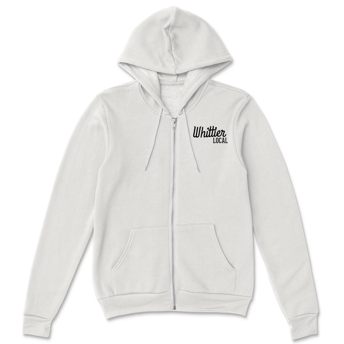 WHITTIER LOCAL CLOTHING VINTAGE WHITE / SMALL Whittier Local Zip-up Hoodie