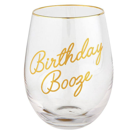 CREATIVE BRANDS WINE GLASS Birthday Booze | Wine Glass
