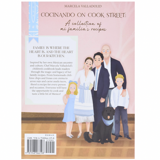 GIBBS SMITH BOOK Lil' Libros - Cocinando On Cook Street: A Collection Of Mi Familia’s Recipes