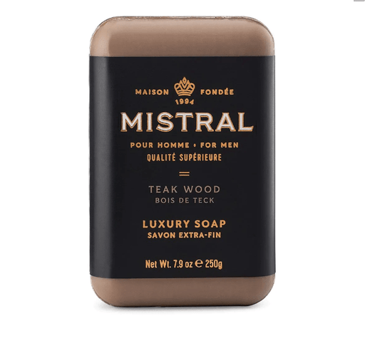 MISTRAL SOAP Mistral Bar Soap | Teak Wood