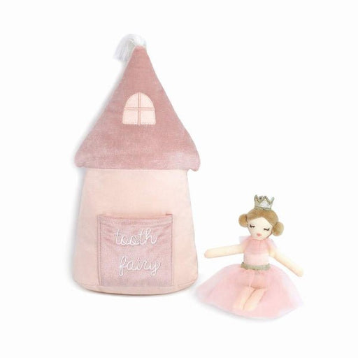 MON AMI PLUSH TOY Princess Castle Tooth Fairy Pillow Set