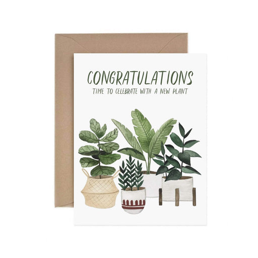 PAPER ANCHOR CO. CARDS Congratulations New Plant | Greeting Card