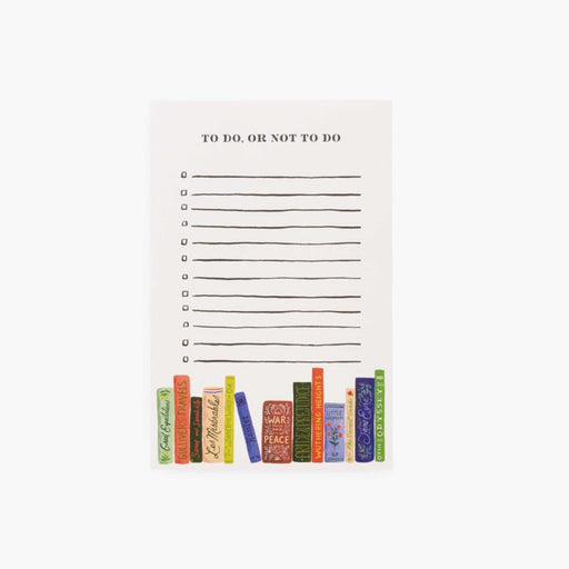 RIFLE PAPER COMPANY STATIONERY Checklist Notepad