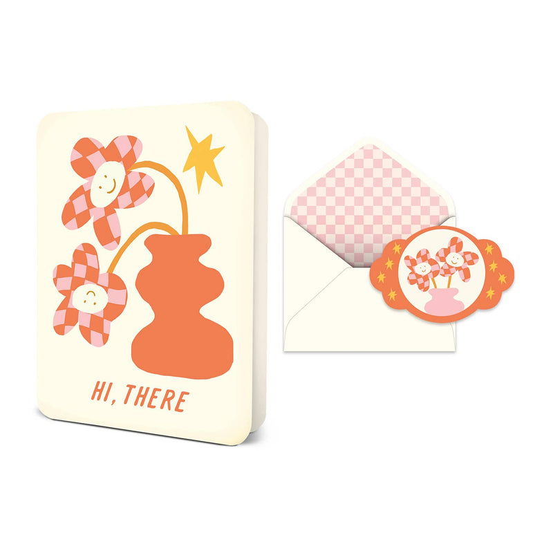 Hi, There Deluxe Greeting Card