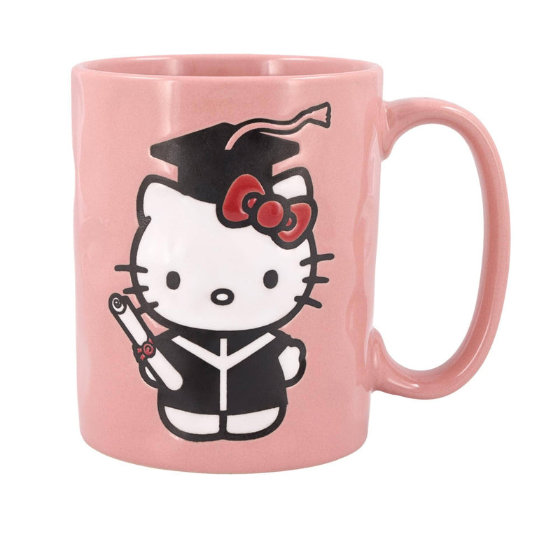 Hello Kitty Graduation 17oz Ceramic Pottery Mug