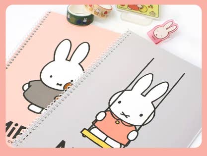 Miffy Spring Line Note Book Journal Planner
