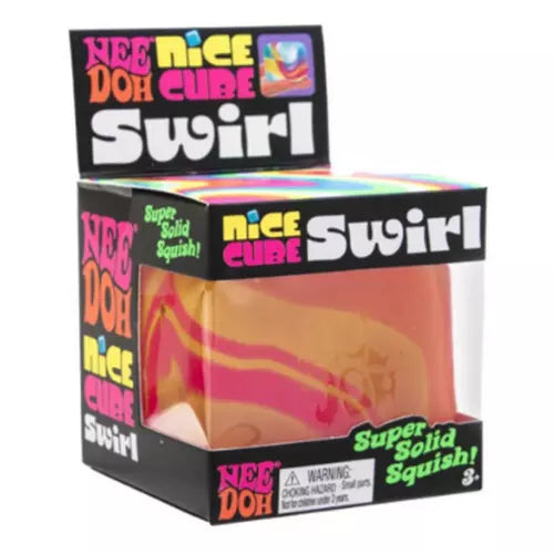 NeeDoh Nice Cube Swirl Squeeze Toy