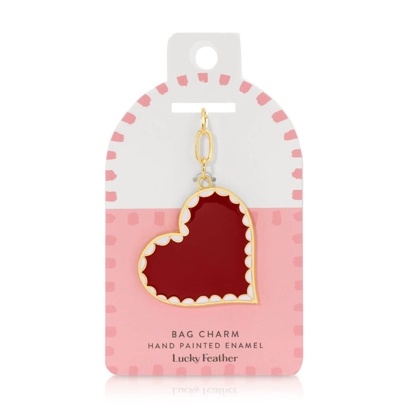Enamel Bag Charm