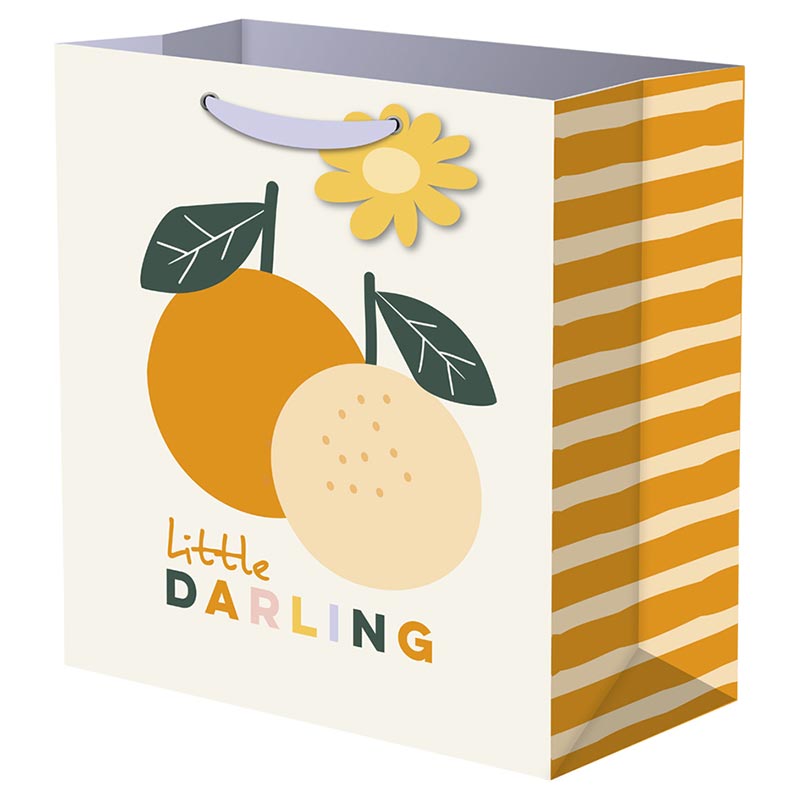Little Darling Oranges Large Gift Bag