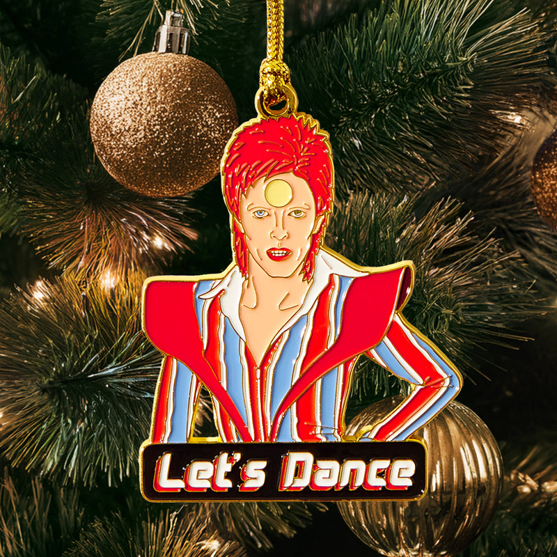 Let's Dance Enamel Holiday Ornament
