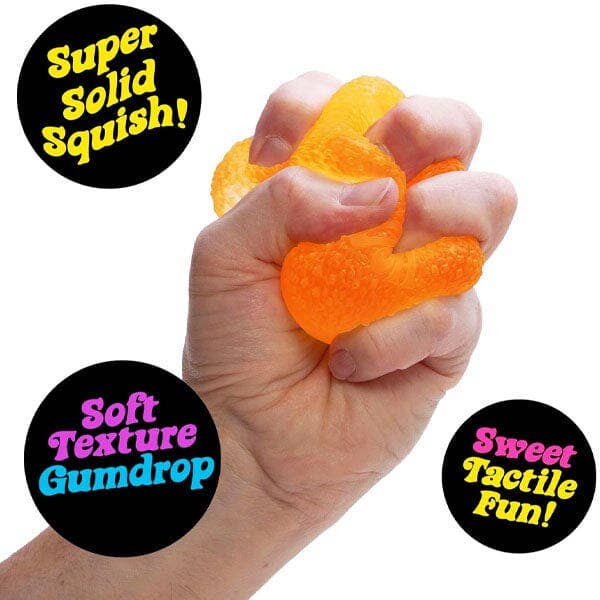 NeeDoh Gumdrop Textured Squishy Fidget Stress Ball (1pc) Assorted Colors