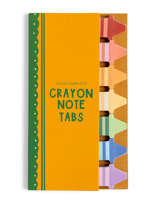 Crayon sticky note tabs set by Callie Danielle