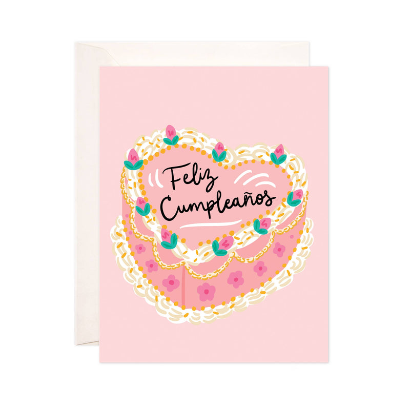 Vintage Cumpleaños Greeting Card - Spanish Birthday Card