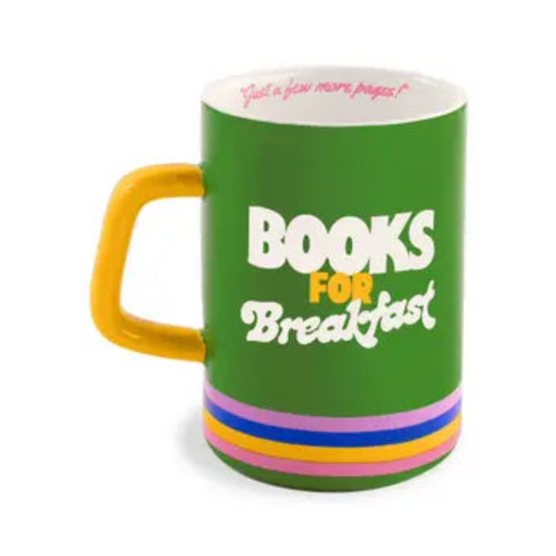 Hot Stuff Ceramic Mug, Books For Breakfast - LOCAL FIXTURE
