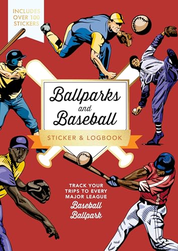 Ballparks and Baseball Sticker & Logbook cover