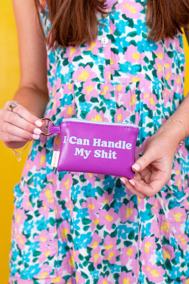 Colorblock Penny Key Ring: I'm Just A Girl