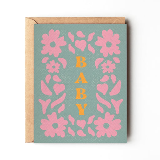 Baby | Floral Spring Baby Card - LOCAL FIXTURE
