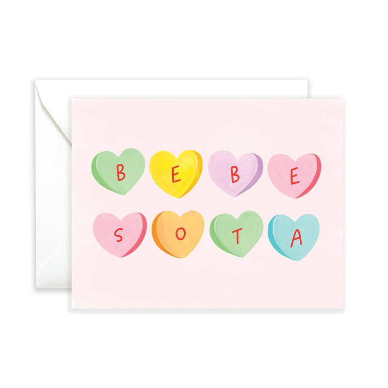 Bebesota Hearts | Feliz Dia De San Valentin | Spanish Card