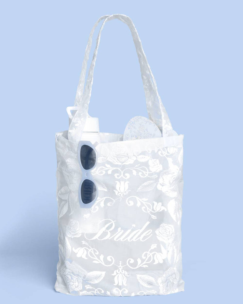 Bride Lace Tote