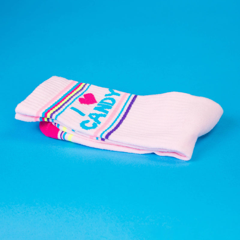 I ❤️ Candy Gym Crew Socks