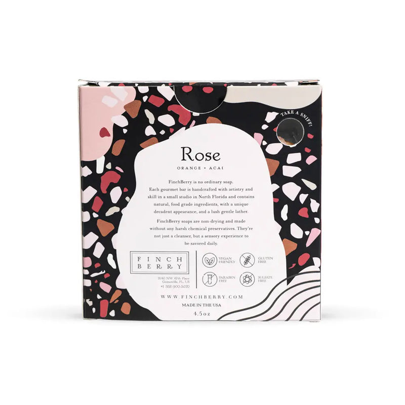 Rose Terrazzo Vegan-Friendly Gluten-Free Boxed Soap