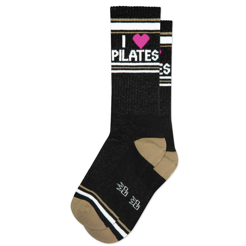 I ❤️ Pilates Gym Crew Socks