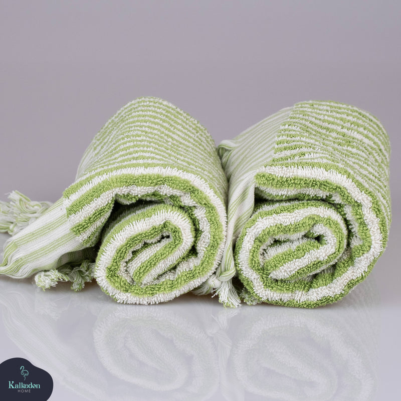 Handwoven Hand Towel |Bath Towel| Kitchen Towel | Oversized: Blue / Hand Towel