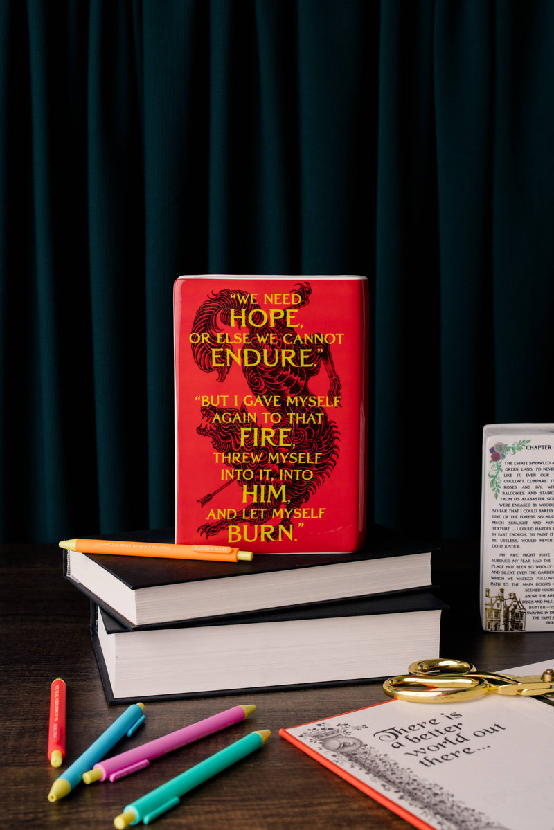 Large Book Vase, A Court of Thorns and Roses