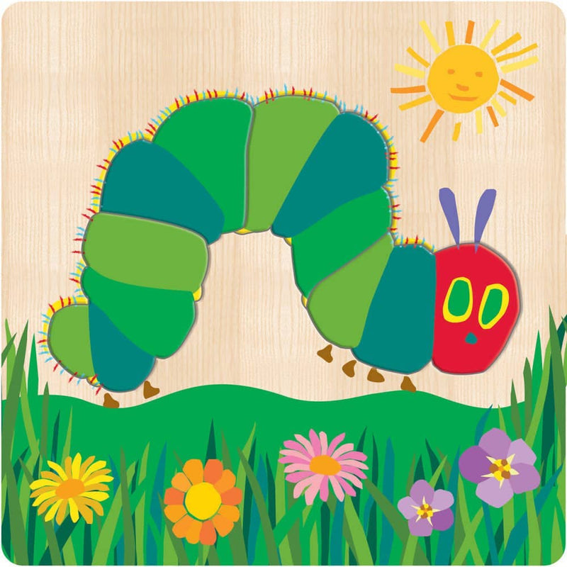 Eric Carle Chunky Wood Puzzles - Kids 4 Pack
