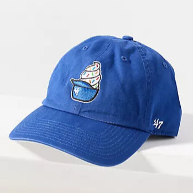 Los Angeles Dodgers Royal Clean Up w/Arched Embroidery | Ice Cream w/Sprinkles
