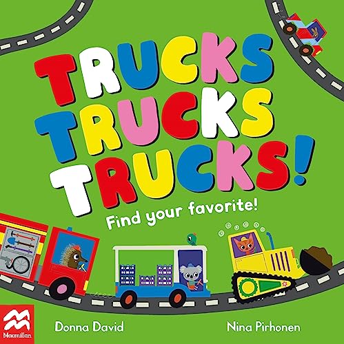 Trucks Trucks Trucks! book cover
