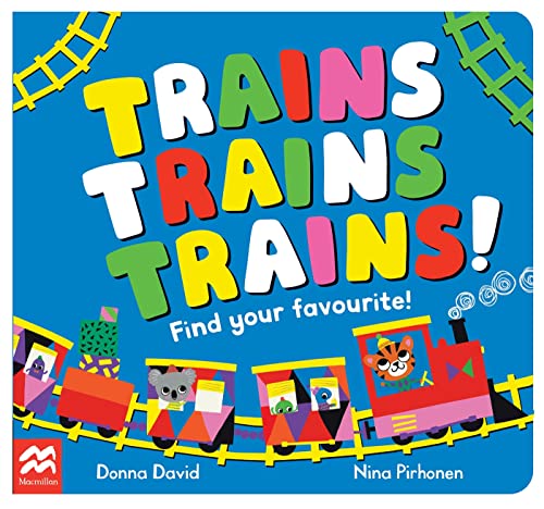 Trains Trains Trains! book cover