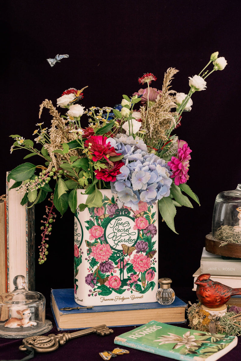 Large Book Vase, The Secret Garden 2