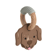 Chocolate Lab Dog Teether