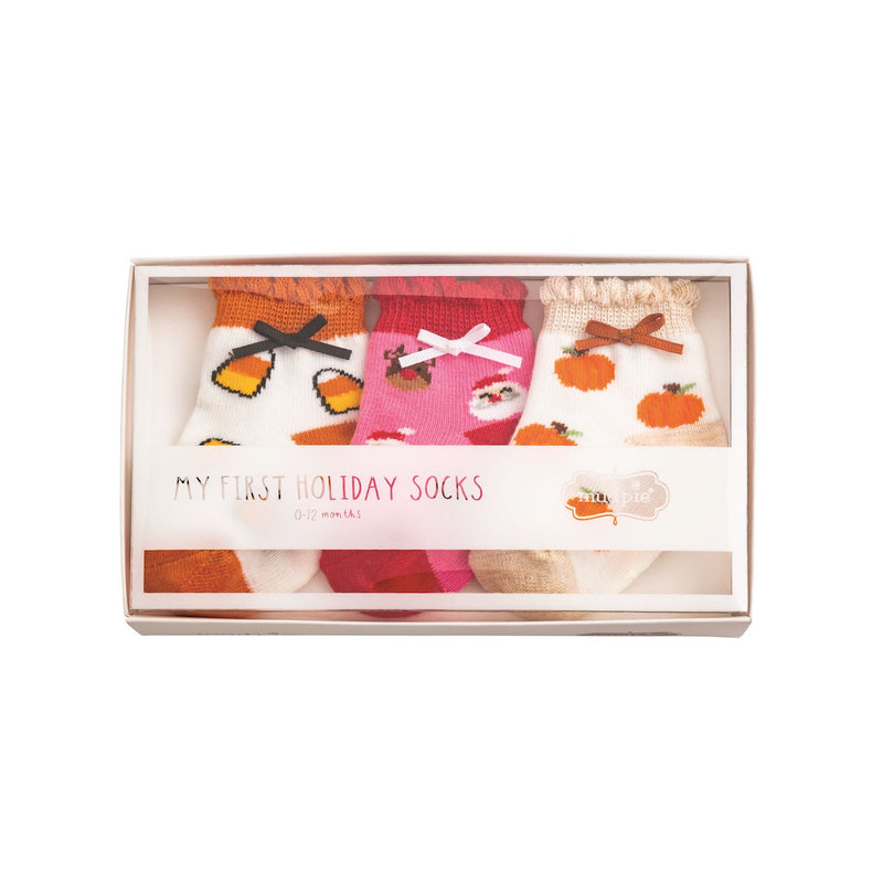 Girl My First Holiday Sock Set